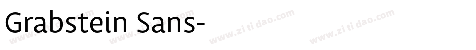 Grabstein Sans字体转换